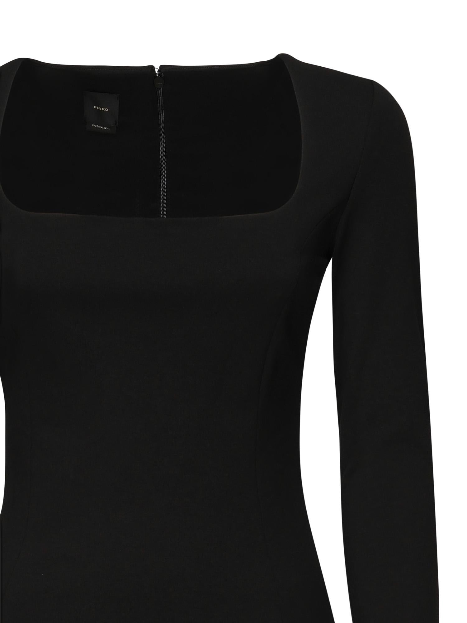 Mini abito scollo tondo 105769 A15MZ99 PINKO 