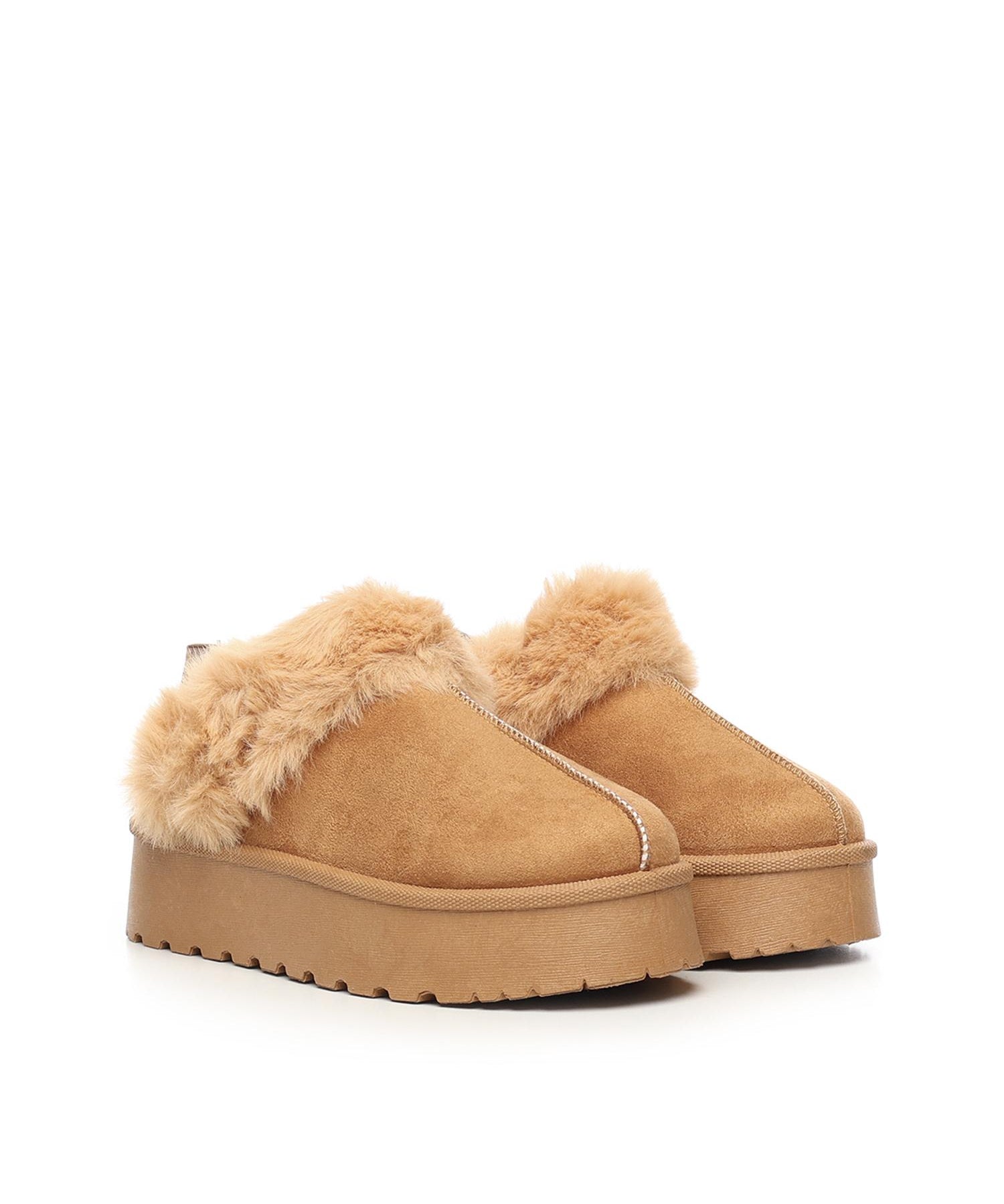 Slippers Sophie con logo 73SC9FP01CAM SOPHIE SHOESCUOIO V° 73 