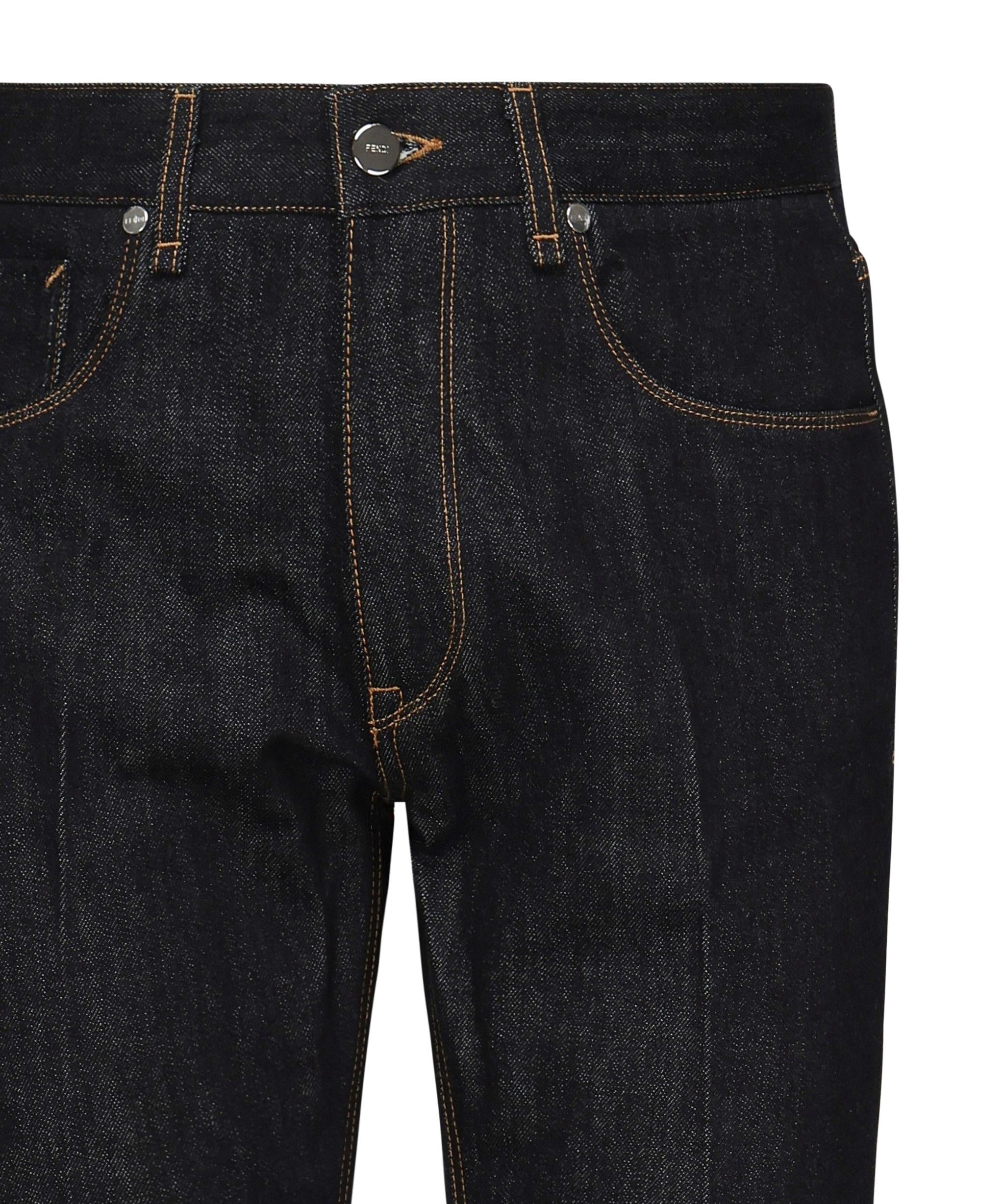 Denim selleria con logo FLP288 AUAGF1RXI FENDI 
