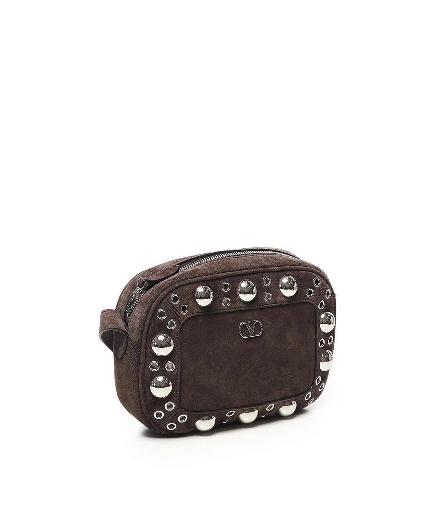 Borsa Nellcôte in suede 7W2B0R74 JET0TO VALENTINO GARAVANI 