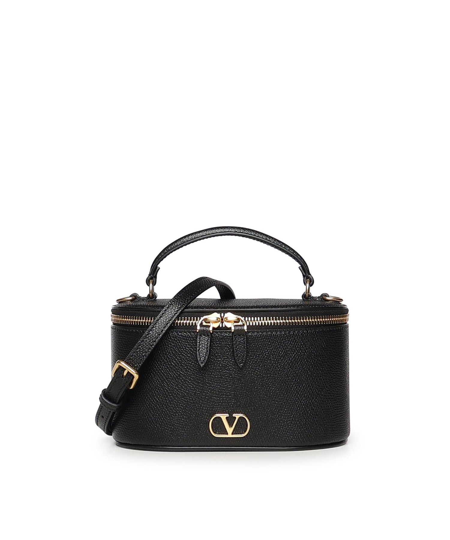 Mini Vanity Bag Vlogo Signature in vitello granato 8W0P0AX8 SNP0NO VALENTINO GARAVANI 