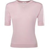 Top in lana con logo 126MT0478FI0071 5022 COURREGES 