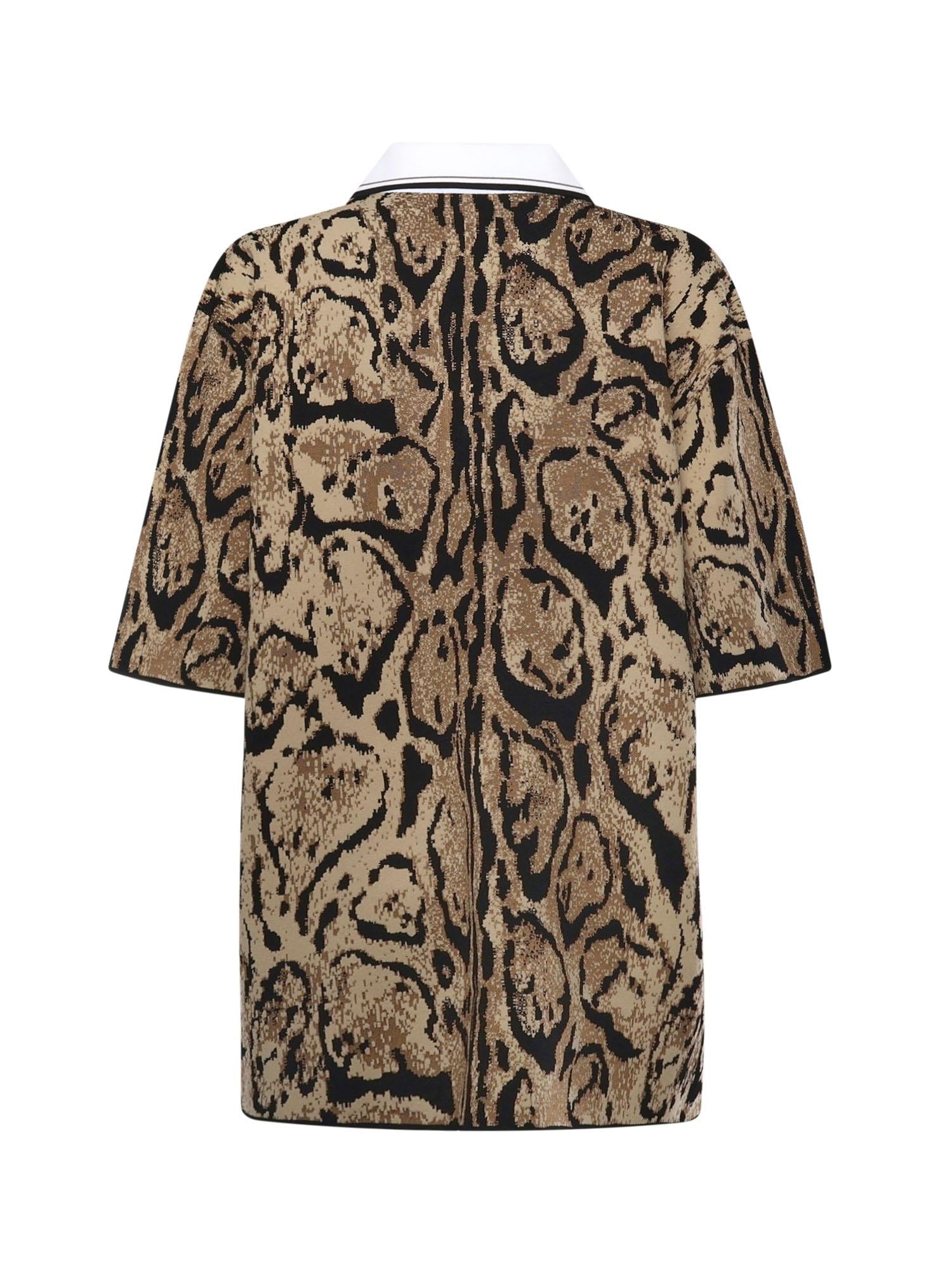 Polo Cloud Leopard 6K1162 3S26178490 STELLA McCARTNEY 