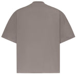 T-shirt in cotone con logo TS001001 BRUSHED NICKEL BONSAI 