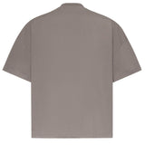 T-shirt in cotone con logo TS001001 BRUSHED NICKEL BONSAI 