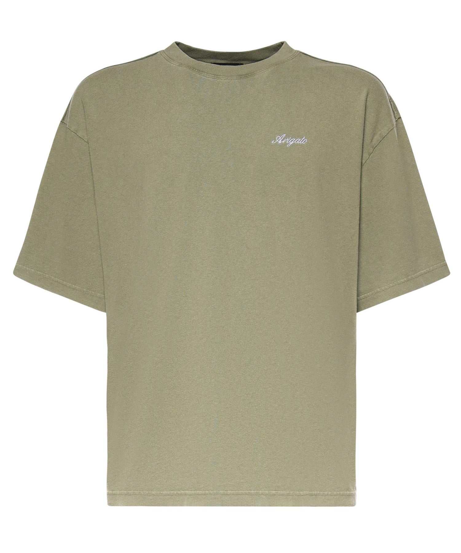 T-shirt Honor in cotone A2681012 DEEP LICHEN GREEN AXEL ARIGATO 