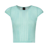 Maglia Tambora a costine 104773 A1NDT65 PINKO 