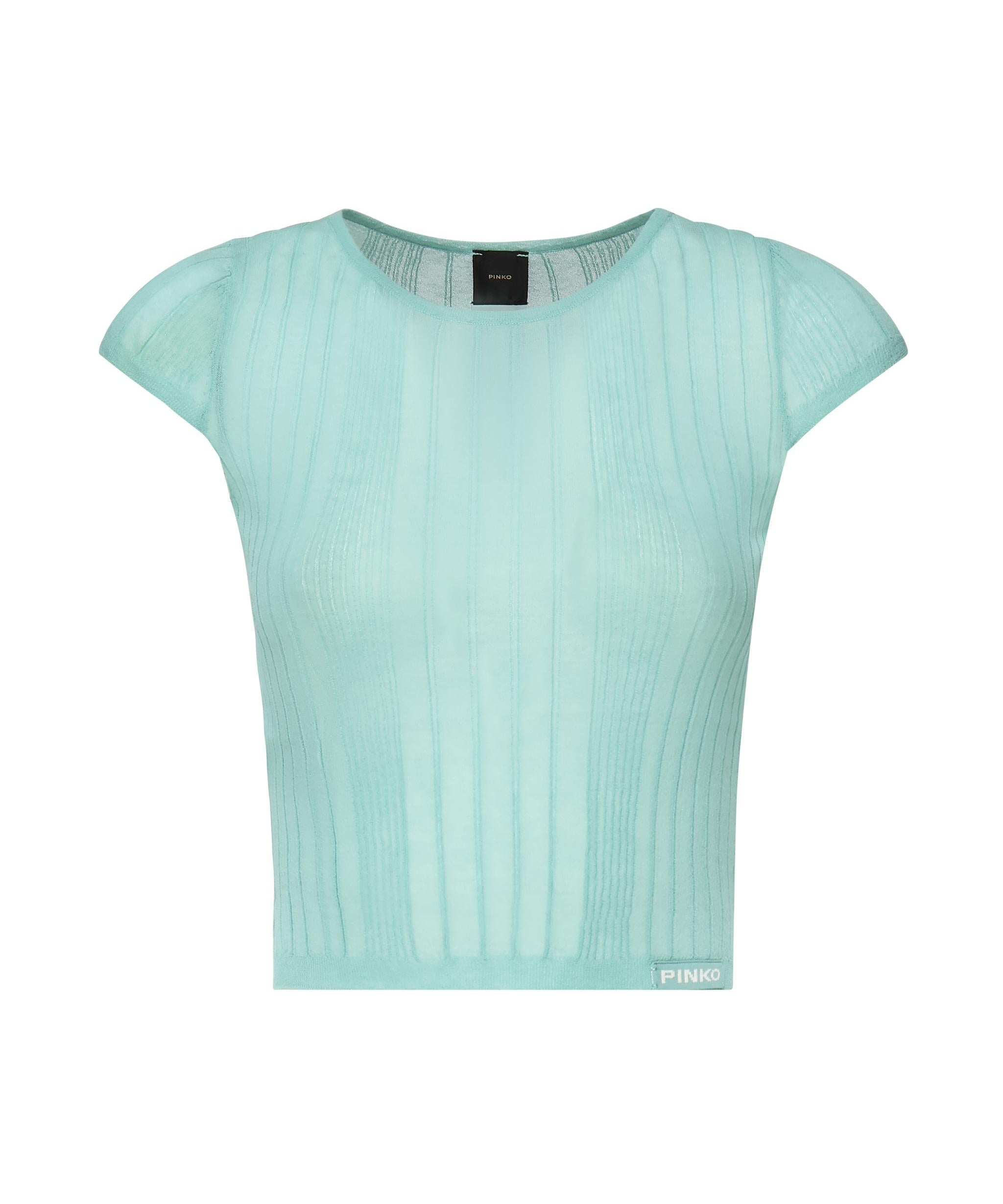 Maglia Tambora a costine 104773 A1NDT65 PINKO 
