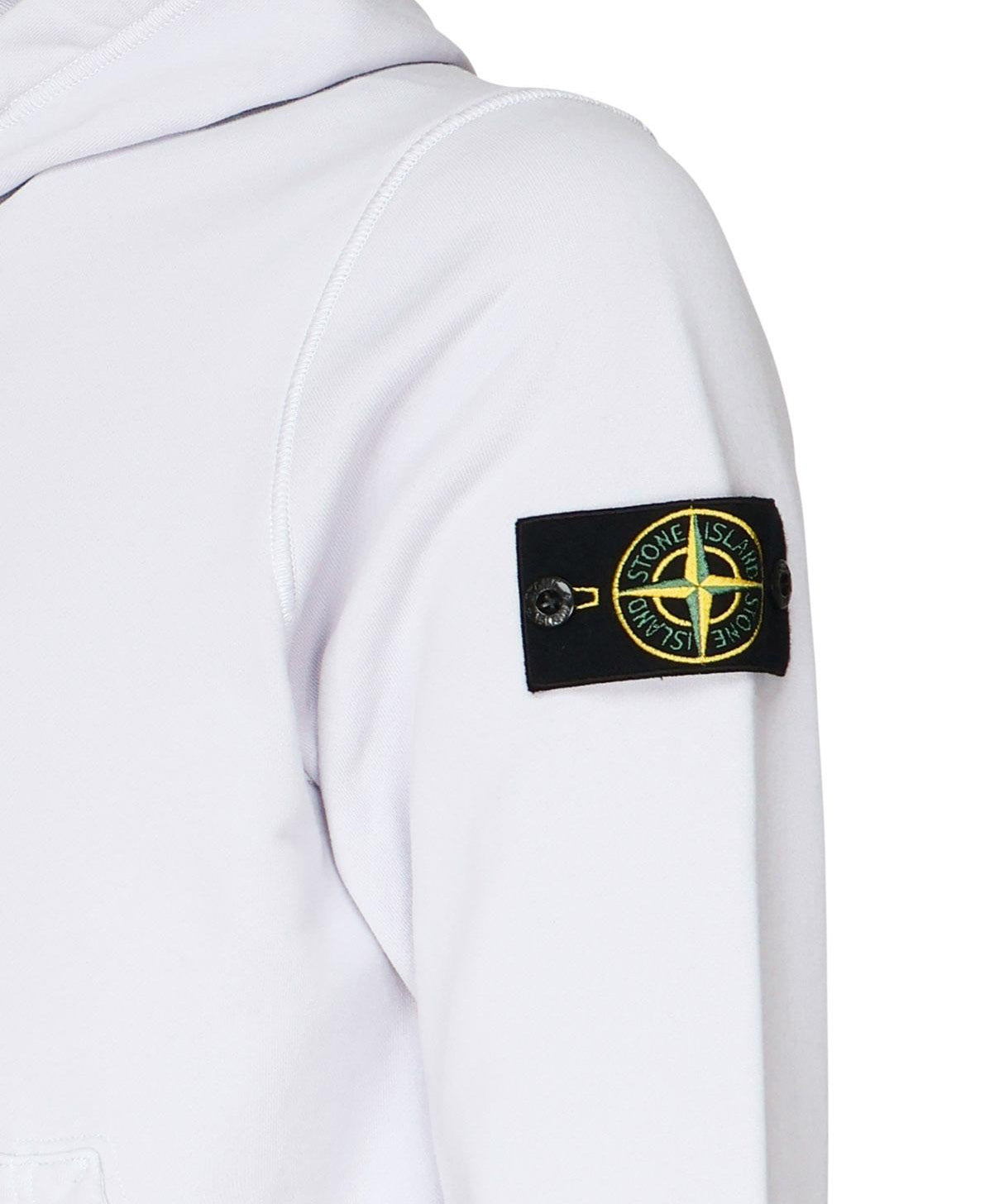 Felpa con cappuccio con coulisse e tasche K1S156100045 S0051V0088 STONE ISLAND 