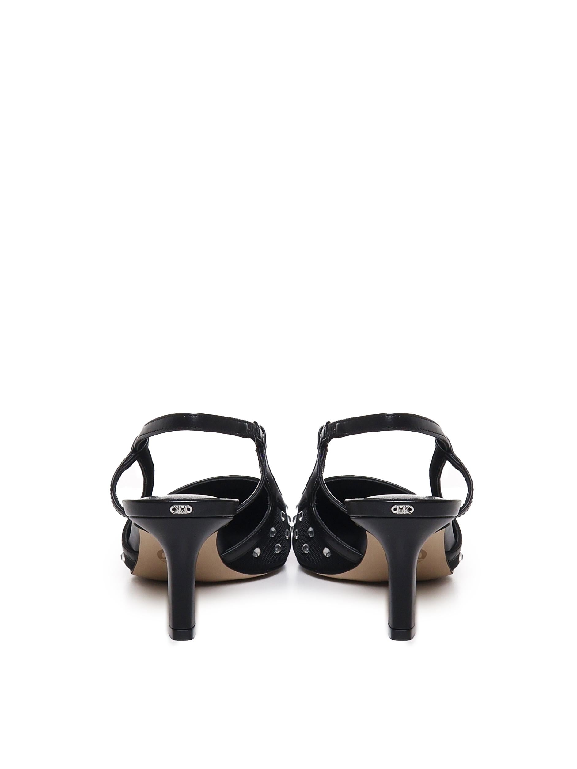 Slingback Alora in nylon 40T4AOMS1D 001 MICHAEL MICHAEL KORS 