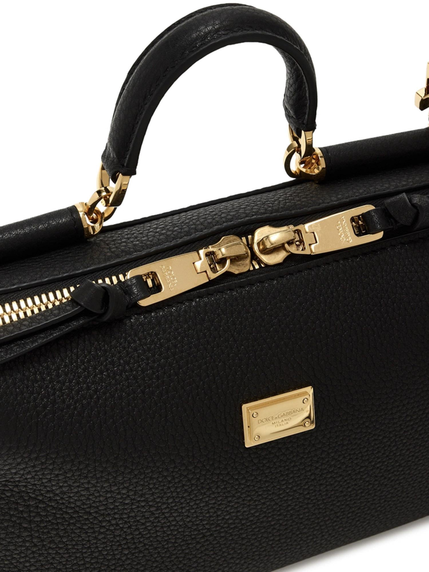 Borsa a mano Vittoria in pelle BB7939 A084180999 DOLCE & GABBANA 
