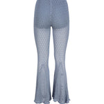 Pantaloni svasati all'uncinetto<BR/> 4P002A -N0946 BLUMARINE 