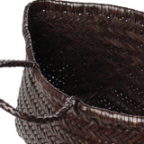 Borsa Bamboo Triple Jump small in pelle 8811 DK BROWN DRAGON DIFFUSION 