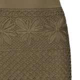 Gonna lunga effetto crochet fantasia 104732 A2FFX26 PINKO 