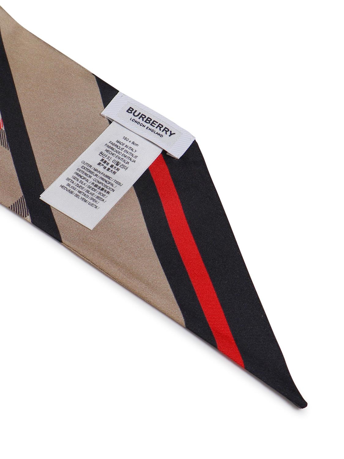 Foulard in seta 8037017 A7026 BURBERRY 