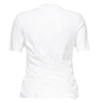 T-shirt drappeggiata in misto cotone S359Y22XA2 2100 LOEWE 