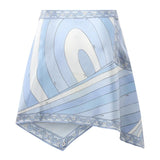 Gonna foulard in seta con stampa Iride 6HRV87 6H756012 PUCCI 