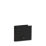 Portafoglio coin pocket in pelle embossed EM001741 AF14774UC001 EMPORIO ARMANI 