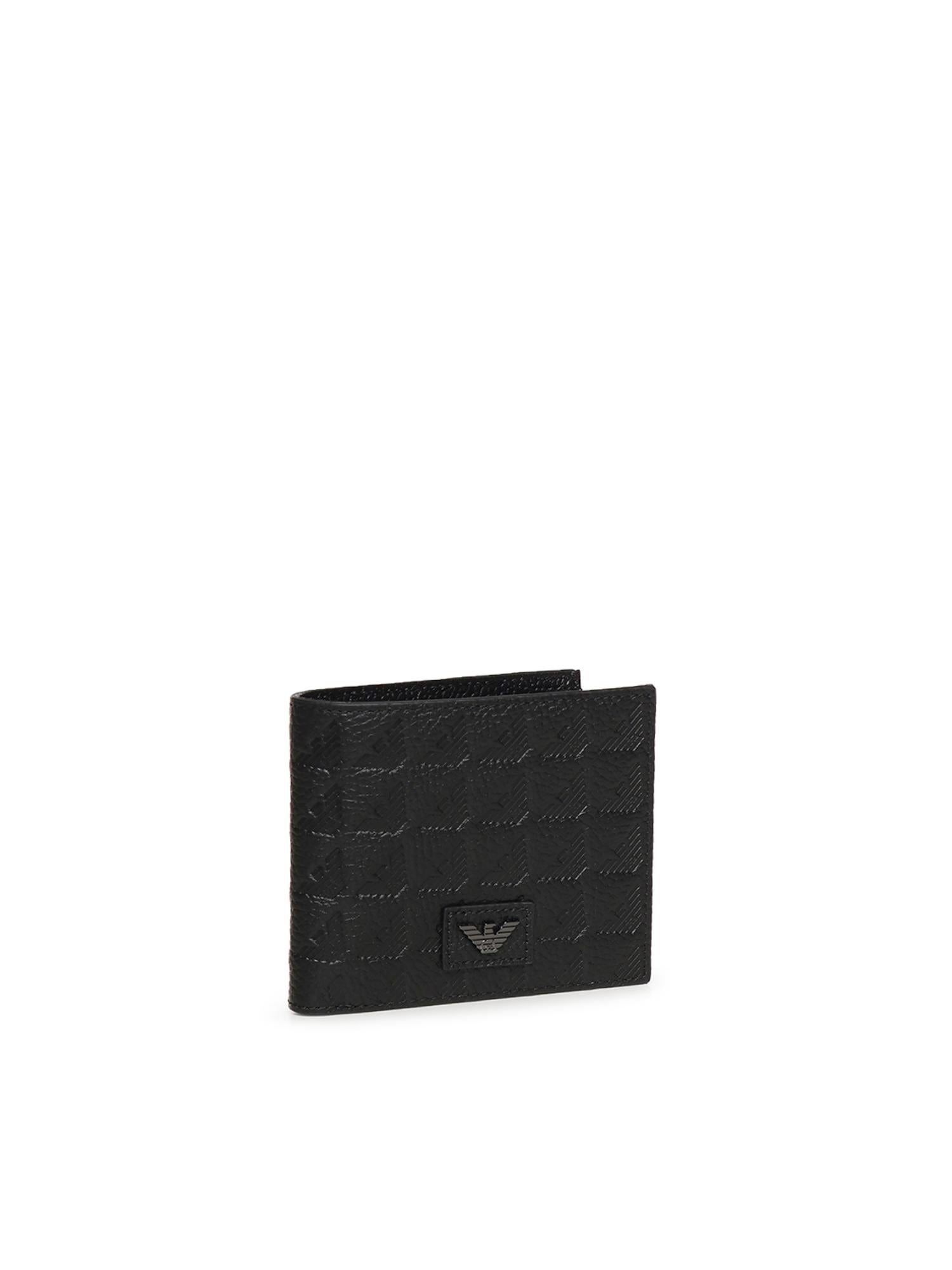 Portafoglio coin pocket in pelle embossed EM001741 AF14774UC001 EMPORIO ARMANI 