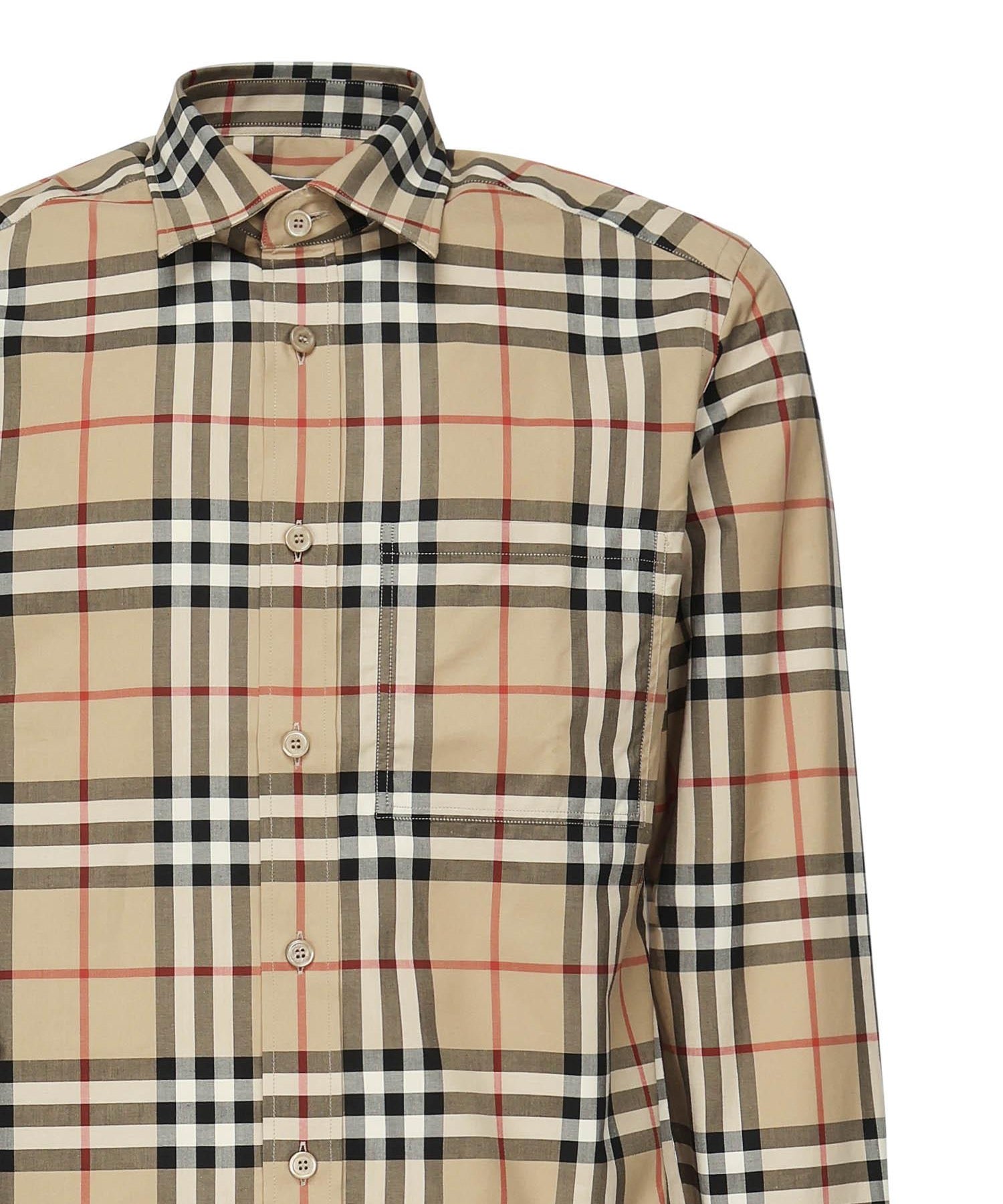 Camicia Check in cotone 8070577 A7028 BURBERRY 