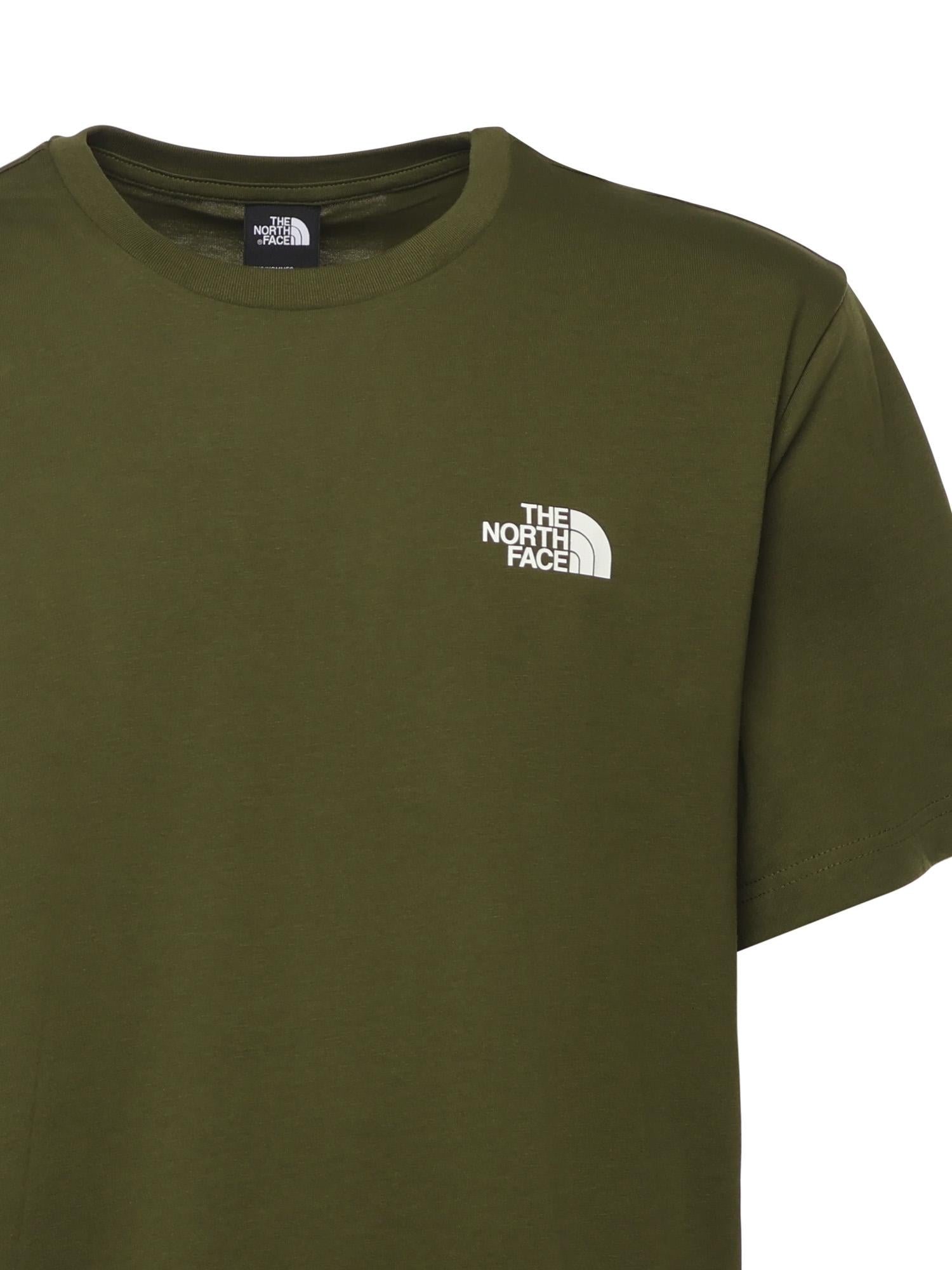 T-shirt con logo NF0A87NGBRI1  THE NORTH FACE 