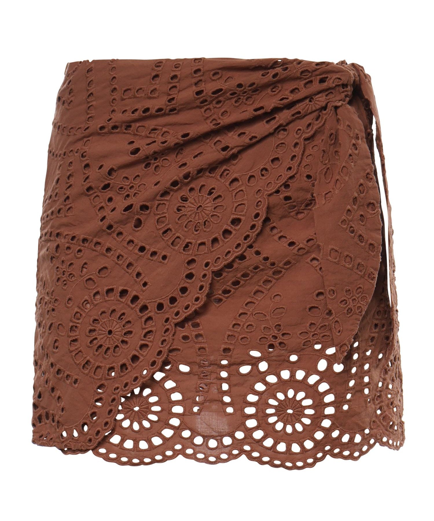 Minigonna Nyra in sangallo NYR0001 01005L MC2 SAINT BARTH 