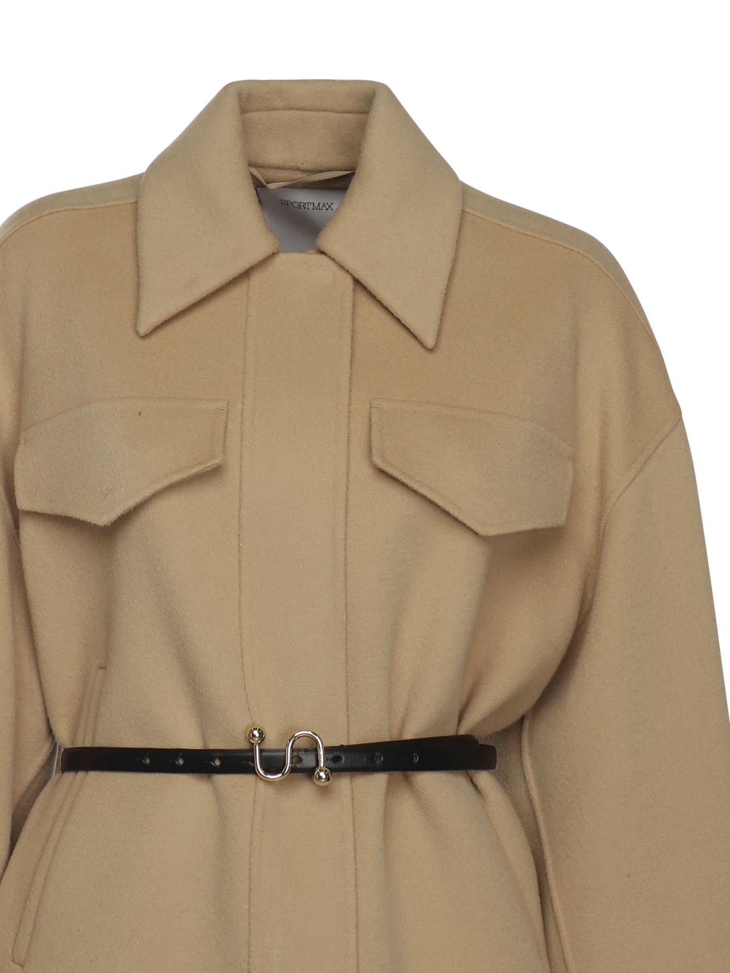 Caban in double di lana 2522086031600 001 SPORTMAX 