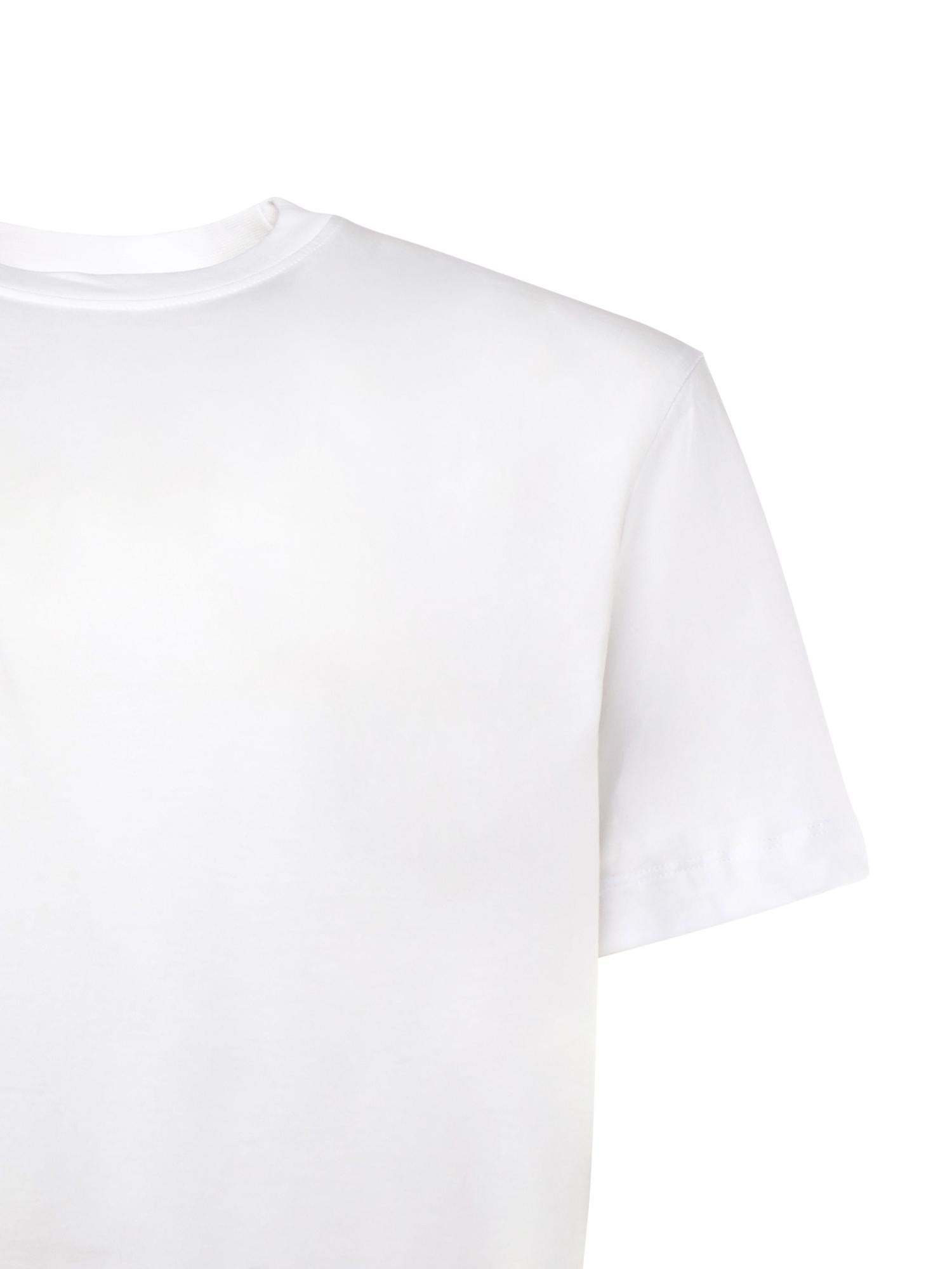 T-shirt Simen in cotone UMA25053TS WHITE RICHMOND X 