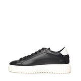 sneakers Mars in pelle MARS NAPPABLACK/WHITE GIULIANO GALIANO 