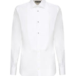 Camicia tuxedo in popeline di cotone G5EN5T GF217W0800 DOLCE & GABBANA 