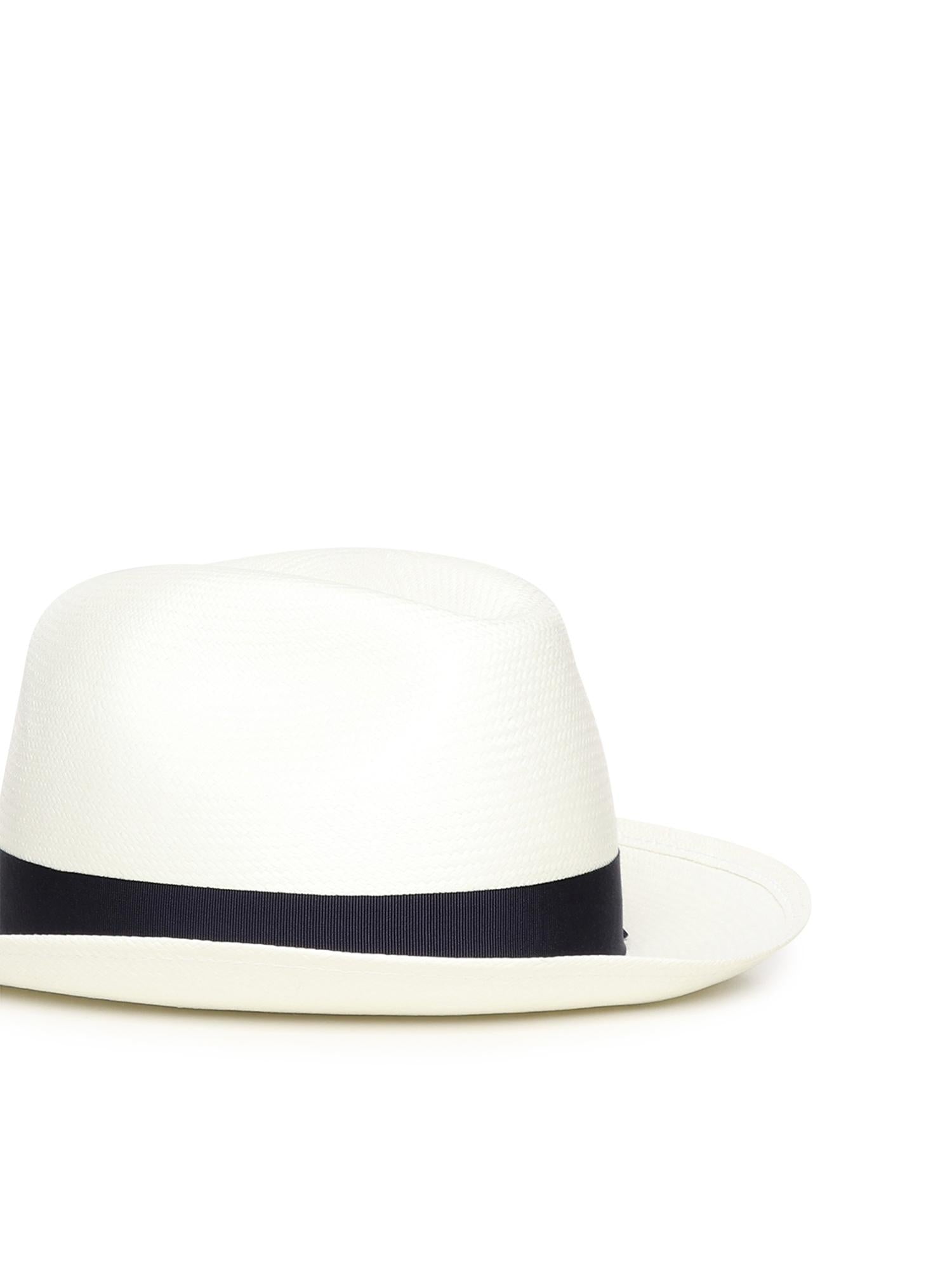 Cappello Federico Panama con logo 140338 01C0 BORSALINO 