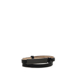 Cintura in pelle con placca logata<BR/> 2514501013600 001 MAX MARA 