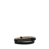 Cintura in pelle con placca logata<BR/> 2514501013600 001 MAX MARA 