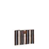 Pochette piatta a righe signature media<BR/> 7N0158 AUGXF1SCR FENDI 