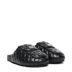 Slipper Keira con logo 73SC9FU01MAT KEIRA SHOESNERO V° 73 