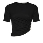 T-shirt Bezel in jersey 26011762 BLACK CHRISTOPHER ESBER 