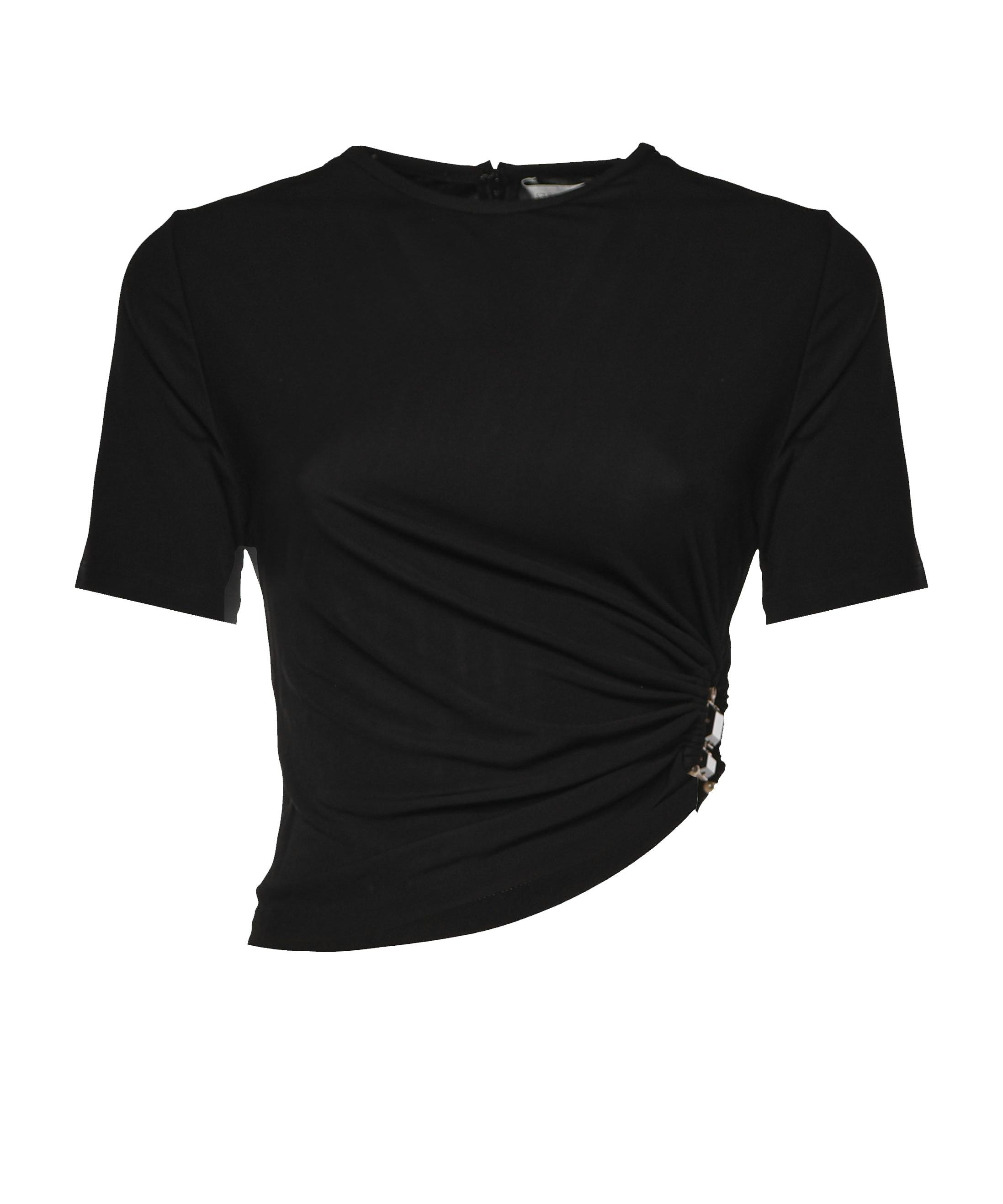 T-shirt Bezel in jersey 26011762 BLACK CHRISTOPHER ESBER 