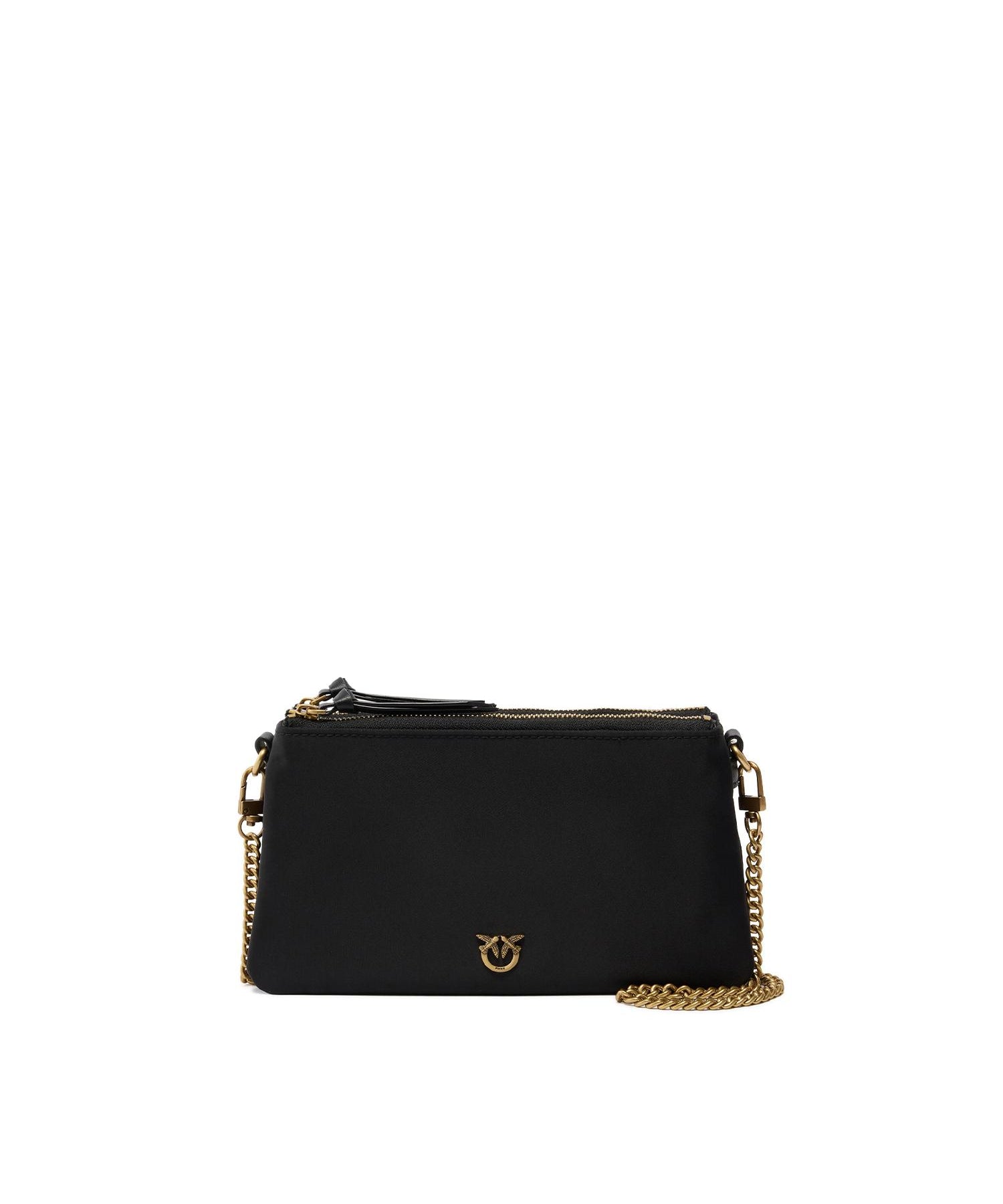 Borsa a tracolla Double Bag Mini in nylon 105359 A358Z99Q PINKO 