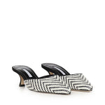 Mules Carolyne in tessuto 1263126 978I MANOLO BLAHNIK 