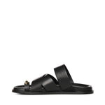 Sandali Plongè in pelle A57240 NERO CARMENS 