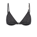 Reggiseno in fresco di lana gessato DC482 ES0080D903 DONDUP 