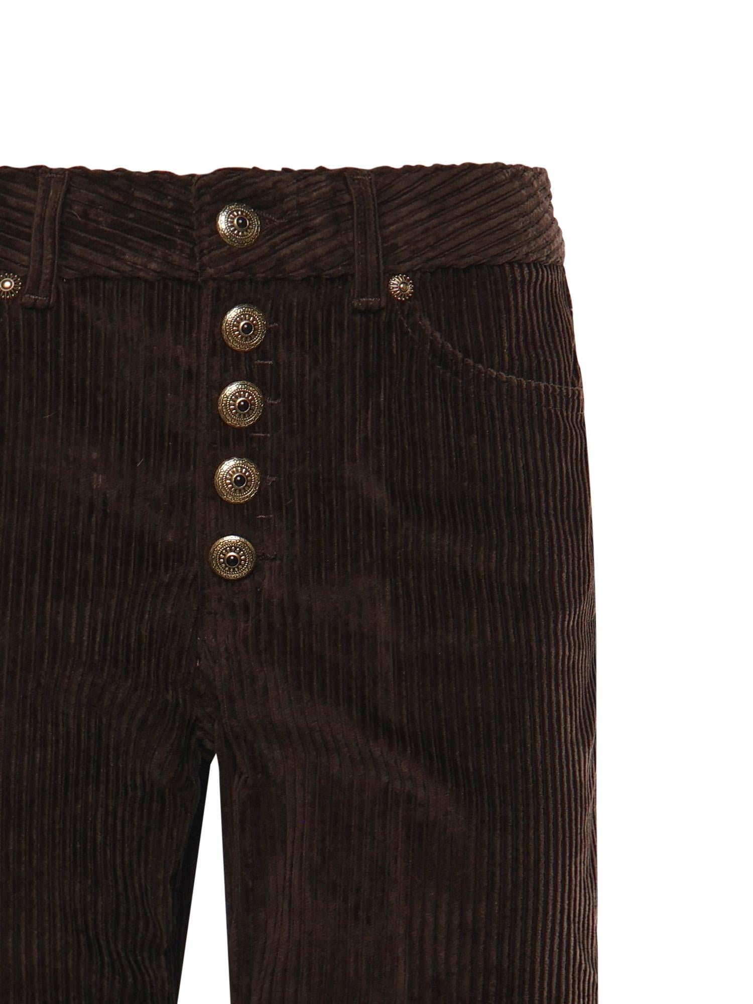 Pantaloni Koons in velluto a coste DP268B VS0031DXXX730 DONDUP 