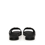 Slipper in pelle con logo SD0463 P001Z99 PINKO 