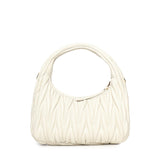 Borsa hobo Wander in nappa matelassé 5BC125 AN88F0009 MIU MIU 