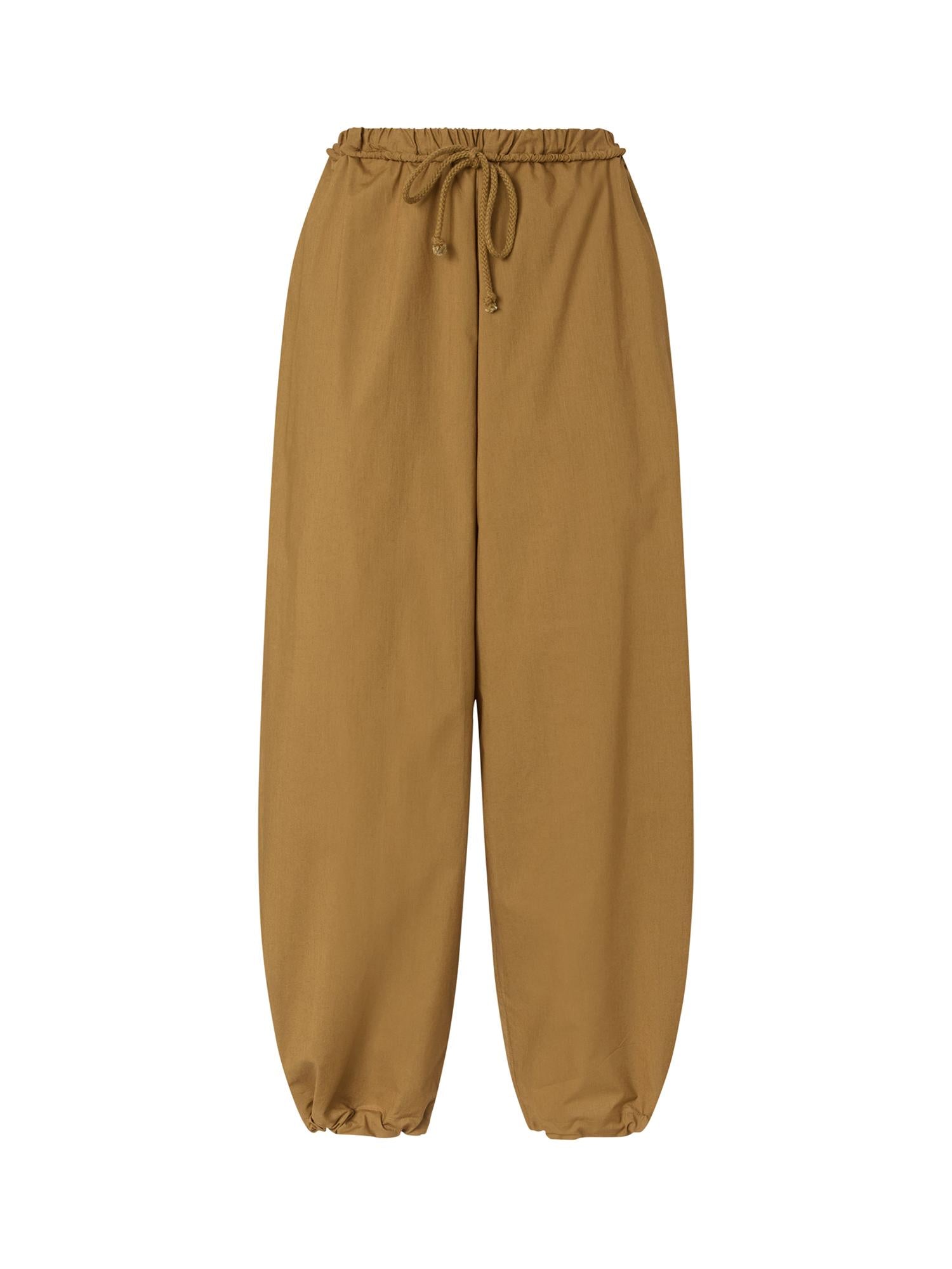 Pantaloni ampi con cordino 106807 A2LDL25 PINKO 