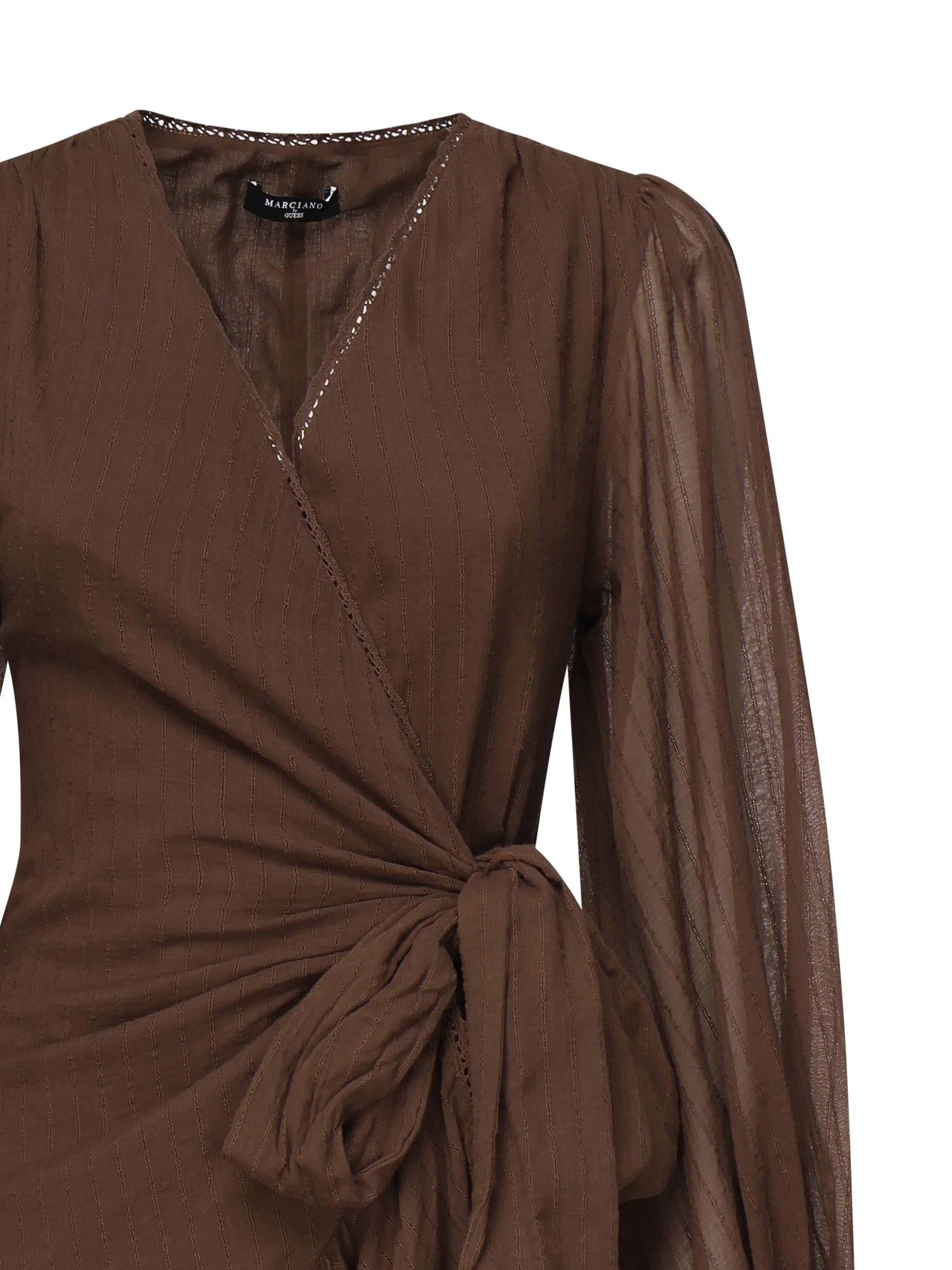 Abito lungo Elsa fit and flare 5GGK53 7317AA14C MARCIANO BY GUESS 