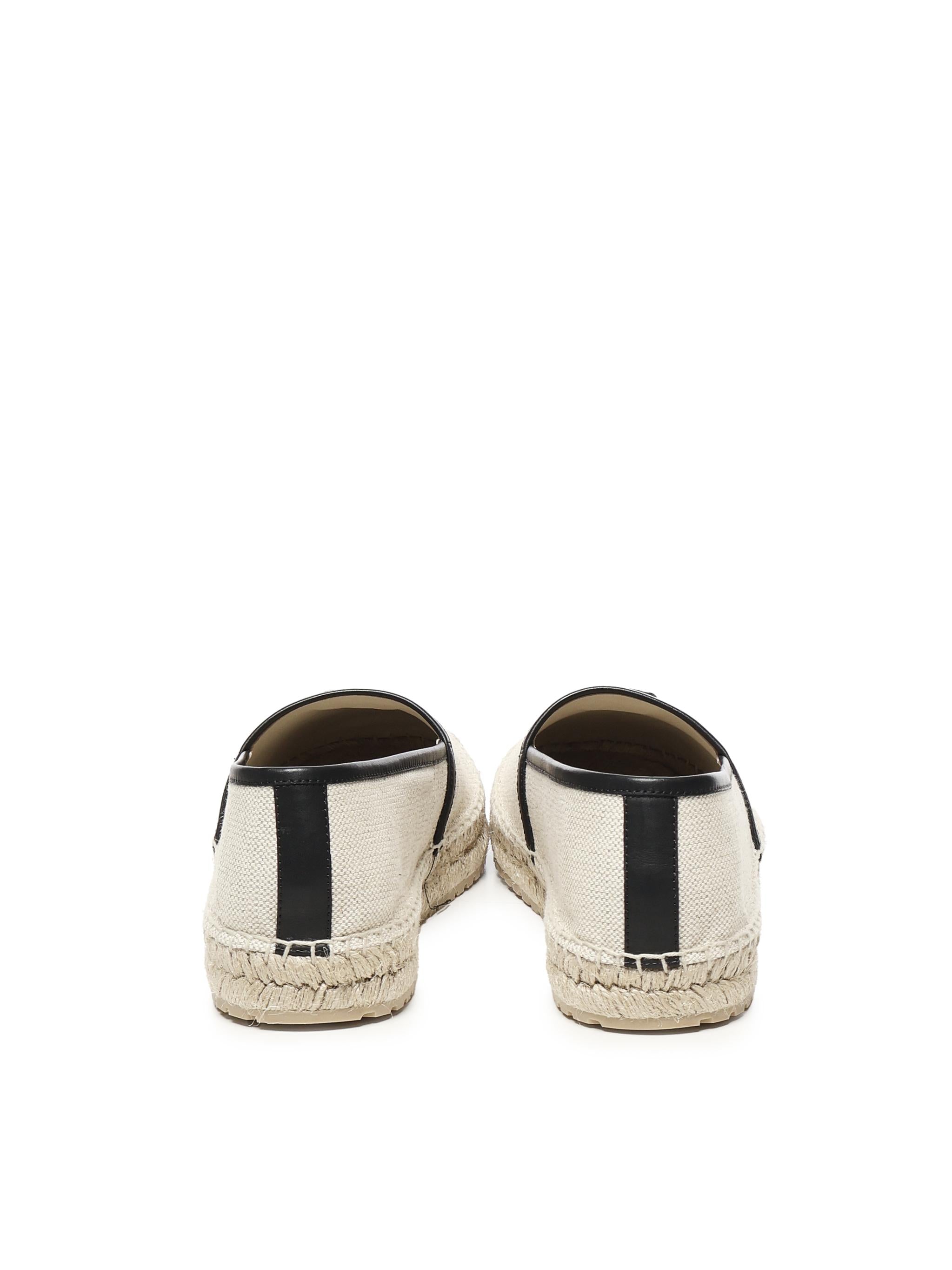 Espadrillas in tessuto e nappa A50730 A9Q938S469 DOLCE & GABBANA 