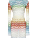 Mini-abito in viscosa lamé MC22SL00 BR014HSM9X1 MISSONI 