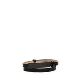 Cintura in pelle con placca logata<BR/> 2514501013600 001 MAX MARA 
