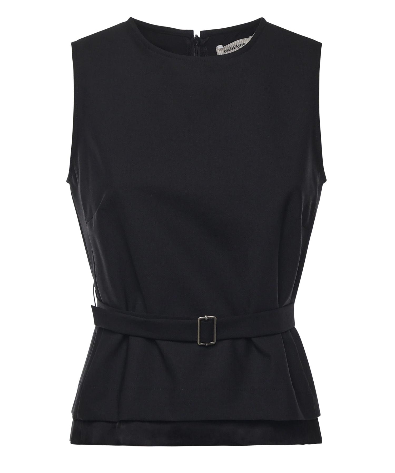 Top in misto lana DT9213 NERO OTTOD'AME 